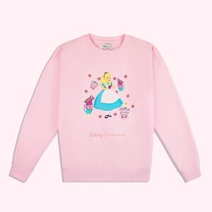 NWT Stoney Clover Lane Alice in Wonderland crewneck